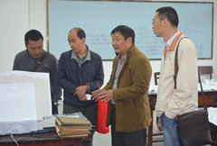 西藏气象局到我校考察学习